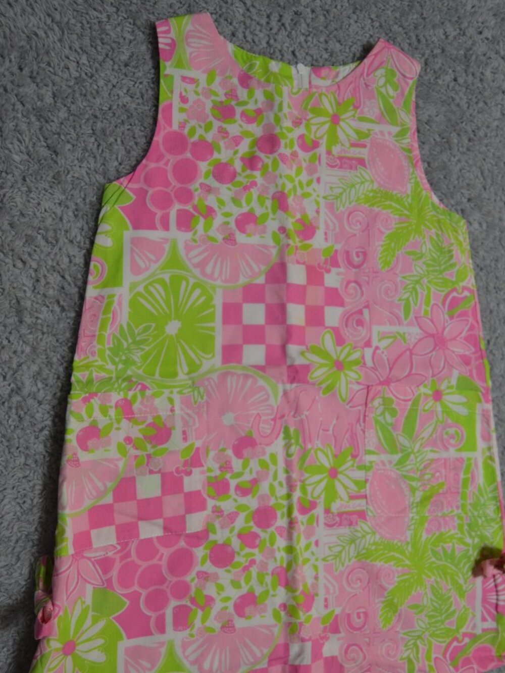 Lilly Pulitzer Shift Dress- "Juice Stand"